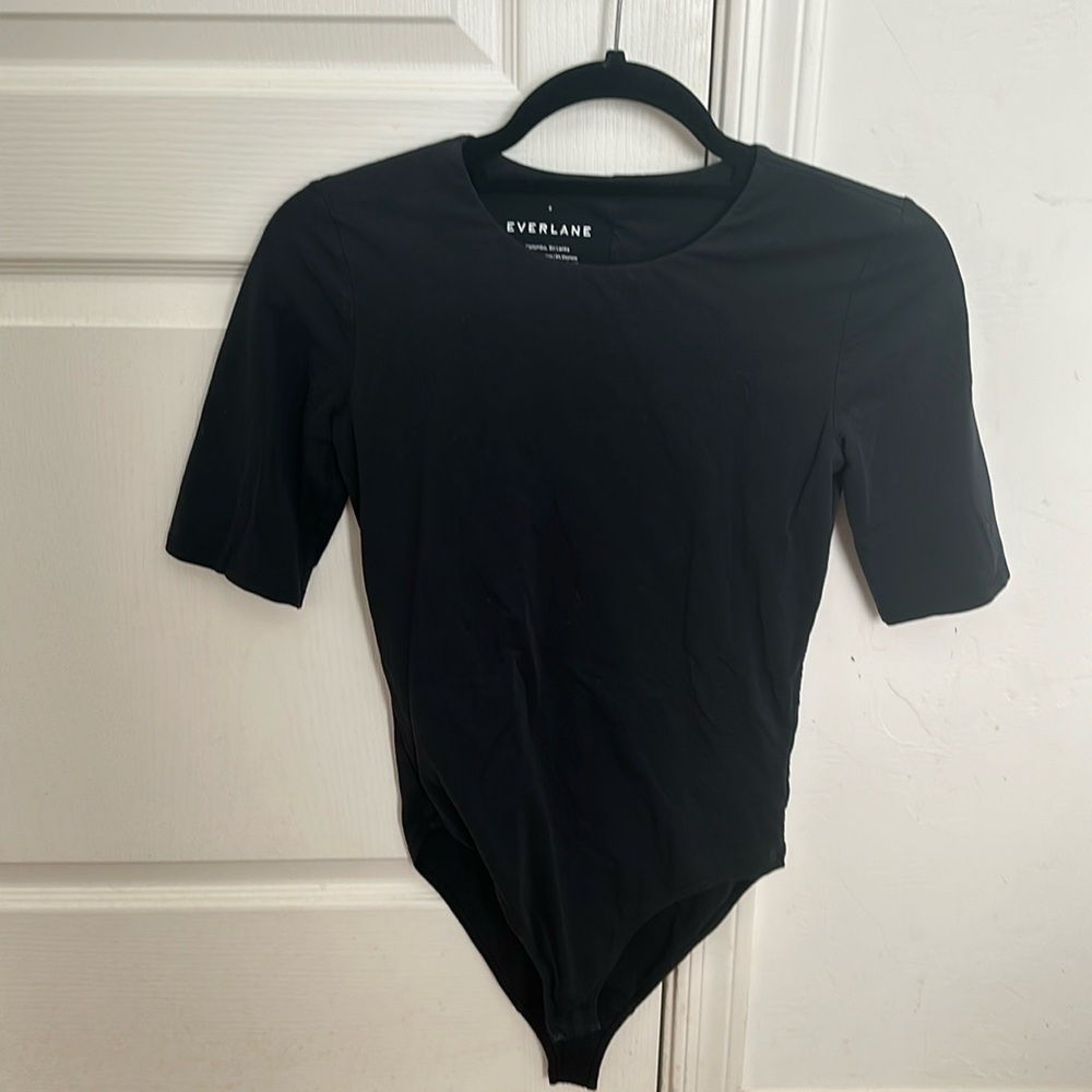 Everlane Small Black Bodysuit
